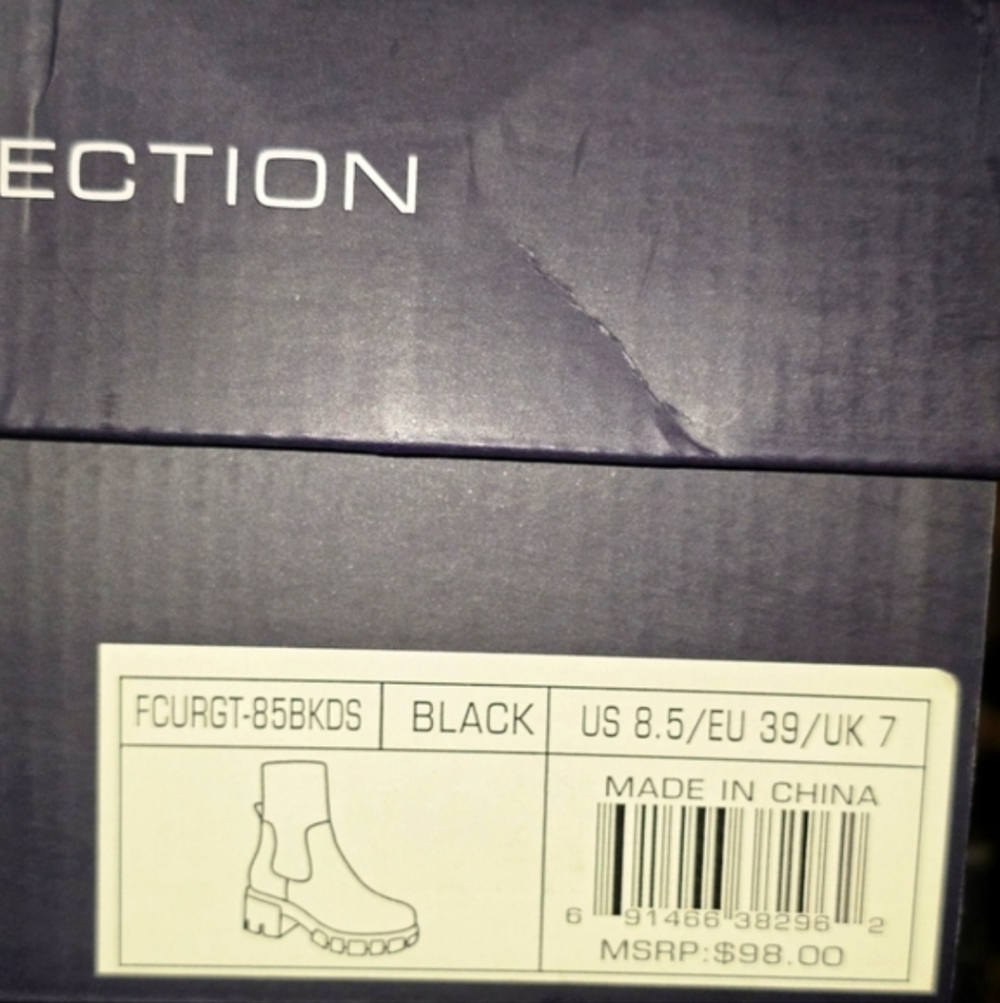 French Connection  Ankle Boots & BootiesUrgent Bootie Size 8.5 - Picture 4 of 8